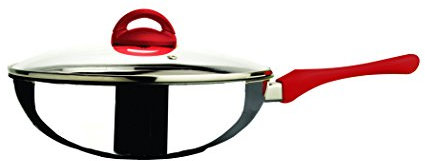 MEPRA Spa 301378S7 Eco-Céramique Wok Rouge