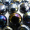 MosaixPro 18–20 mm 100 g 20 Glas Nuggets, schillernd, Schwarz