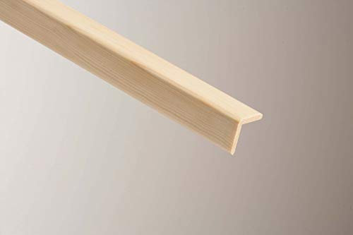 Cheshire Mouldings Cushion Corner Pine Moulding 2.4m x 30mm x 30mm