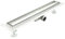 Canalina di scarico in Acciaio Inox piastrellabile per box doccia 110 Cm CM mod. Tile