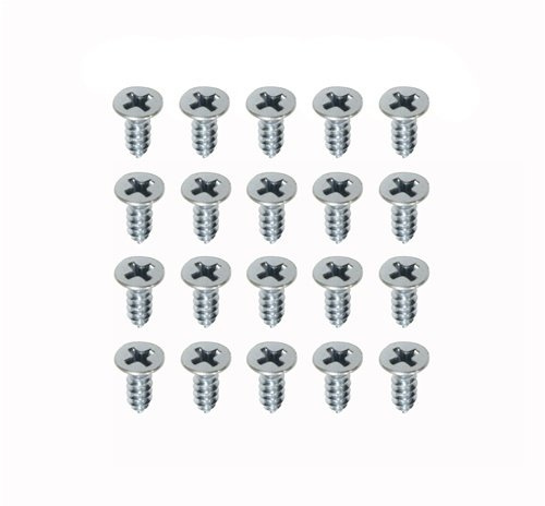 Fensterfilz-Befestigungsschrauben-Set, 20-teilig