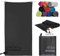 Style Slice Microfibre Towel - Quick-Dry Lightweight Super Absorbent Travel Towel Sports Beach Gym Camping Hiking Drying - Small Medium Extra Large (Black, Medium 150cm x 80cm)