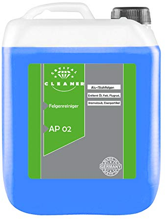 Cleanerist | 2x 10 Liter Felgenreiniger AP02 für Alufelgen & Stahlfelgen - säurefrei mit höchster Materialverträglichkeit - für Leichtmetallfelgen und Aluminiumfelgen am Auto, PKW, LKW, Transporter
