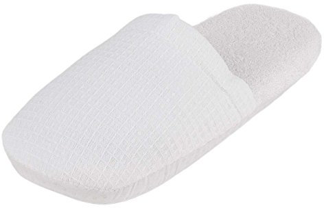 Non-Disposable Travel Slippers - Portable Sandals, Cotton Towelling for Spa, Hotel, Guest Room, Indoor, Business Trip, Flight - Anti-Skid Foldable Camping Footwear