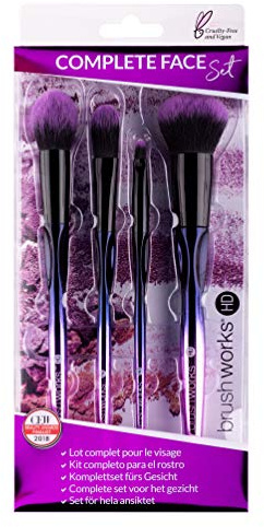 Brushworks HD Complete Face Makeup Brush Set
