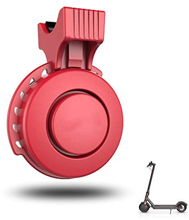 HITECHLIFE Campanello per Bicicletta 120db con Ricarica USB Impermeabile Bicicletta Corno per Xiaomi M365 Scooter Elettrico e Mountain Road Bike
