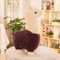 Zinsale Carina Alpaca Peluche Doll Cuscino Peluche delle Pecore Animali di Peluche (Viola, 80cm)