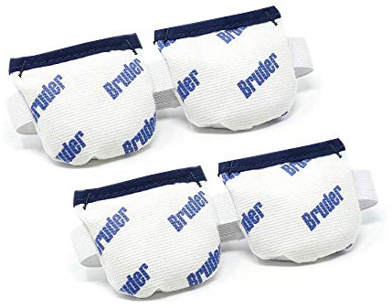 Bruder Moist Heat Compress | Microwave Activated Mask | Reusable, Washable, Non-allergenic | Fast Acting Relief for Dry Eye and Other Irritations | (Pack of 2)