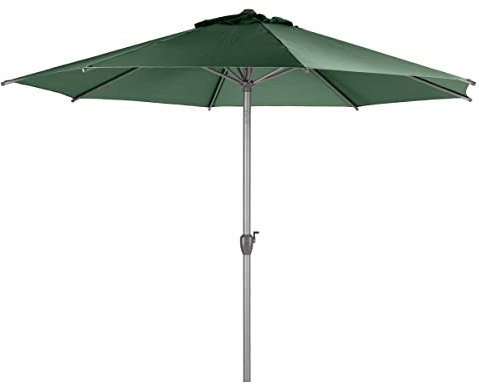 Hespéride - Sombrilla Recta Redonda Loompa Verde Oliva - 3 m