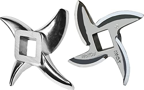 Wolfcut INOX Sichelmesser kompatibel mit Fleischwolf Hendi Kitchenline 12