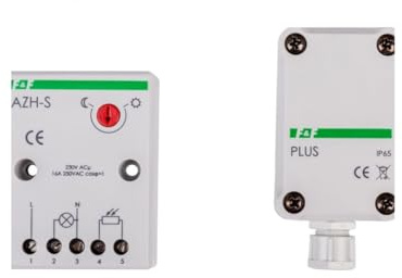 Dämmerungsautomat 16A 230V 2-1000lx Gehäuse AZH-S-PLUS f&f 5908312591115