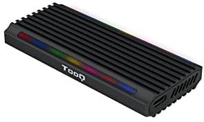 TOOQ TQE-2222B - BOÎTIER Externe M.2 NGFF/NVMe USB3.1 GEN2 USB-C RGB