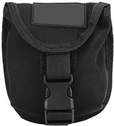 DEWIN Tauchbleitasche,Keep Diving 2KG Tauchbleigürteltasche mit Schnellverschluss(Schwarz)