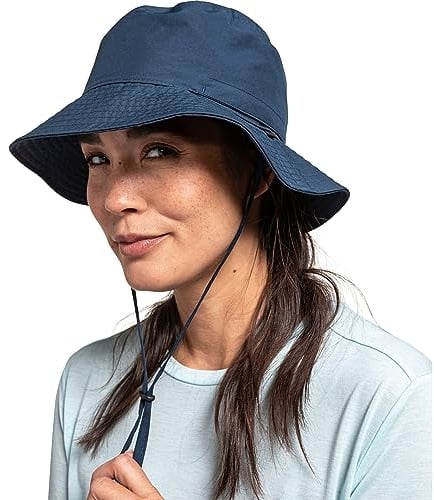Schöffel Rain Hat4 Blau - Packbarer leichter Regenhut, Größe L - Farbe Dress Blues