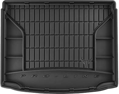 FROGUM ProLine 3D Gummimatte Exklusive Auto Kofferraummatte Kofferraumwanne für Volkswagen Golf Plus Trendline, United 2005-2014 | Bequemer Organiser | Die höchsten Kanten