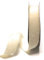 s.dekoda Dekoband Samt 10m x 25mm Creme - Beige Samtband Samtborte Schleifenband [D1244-202]