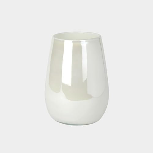 Lambert [DL] Pisano Vase H 30 cm D 22 cm groß perlmut