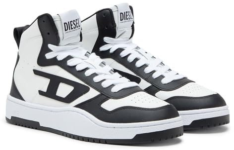 Diesel_Ukiyo S-Ukiyo V2 MID Sneakers_Shoes_Schwarz/Weiß_45 EU