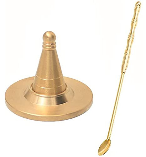 MONOJLY Räucherkegel-Form, Räucherkegel-Form, DIY, Messing, Räucherstäbchen, DIY, Turm, Weihrauch, 3 Stück