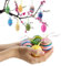 ZoneYan 24 Pezzi Albero di Pasqua, Decorazioni Pasquali, Pasqua Decorazioni, Decorazioni Pasqua, Albero Pasquale, Decorazioni Casa, Albero Pasquale, Addobbi Pasquali, Uova di Pasqua da Decorare, (6cm)