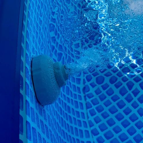 Mejora la circulación de tu piscina con el kit de repuesto de chorro de aire FOR para Intex 26004E, completo con válvula de émbolo, conectores de filtro y más
