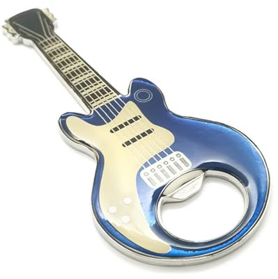 volumoon Apribottiglie, Mini Apribottiglie per Chitarra con Magnete, Portatile Cavatappi in Metallo per Feste Musicali, Apribottiglie Durevole per Chitarra Amanti Della Musica, Matrimonio, Casa