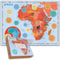 Explore Africa with Prisoners of Geography 500-Piece Map Puzzle – A Fascinating Journey Through Africa’s Geography and Politics - Size 50 x 38 CM