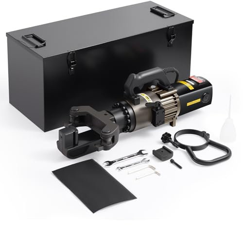 VEVOR Piegatrice Barre Elettrica 2000W Piegatrice Idraulica per Barre Carichi Pesanti Angolo di Piegatura 0°-90° 20-32mm con Accessori, Piegabarre Alta Potenza per Barre d'Acciaio Barre d'Armatura