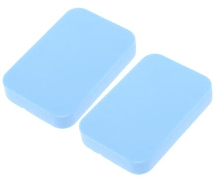 Toddmomy 2pcs Table Tennis Racket Cleaner Glue Pva Material Racket Wipe for Tennis Equipment Pingpong Rubber Care Paddle Cleaner