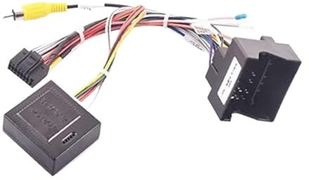 Pizgear Adaptateur de câble de Faisceau de câblage stéréo d'autoradio Android 16 Broches, for citroën, C4 C5 DS6, for Peugeot, 3008 2008 307 408 Câble d'antenne Radio pour véhicule