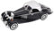 FAUOSWUK Retro Car Toy, Metal Antique Classic Model Cars Elegant Collectible Vintage Model Toy Car For Home Decoration Ornament 13.3x4.1cm (Black)