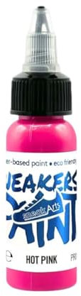 SneakArts Vernice per pelle e tessuto - 30ml (Hot Pink)
