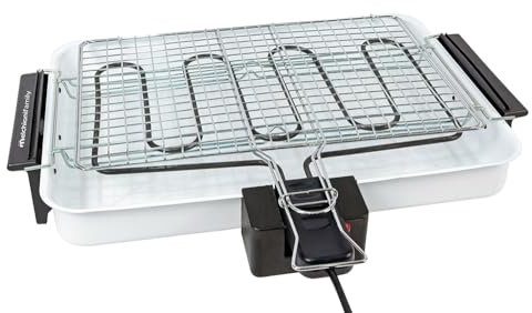 Griglia Spiedina Maxi Melchioni elettrica 52X38 cm interruttore sicurezza nell impugnatura 2300W