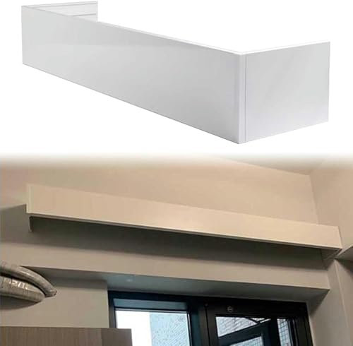 Verdunkelungsvorhang-Volantbox für Fenster, 2,2 m lang, Heim- oder Bürodekoration