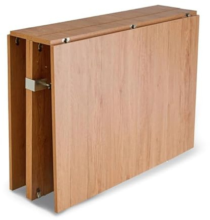 Paris Prix Table Console Extensible Effet Bois Troy 100-300cm Chêne Clair