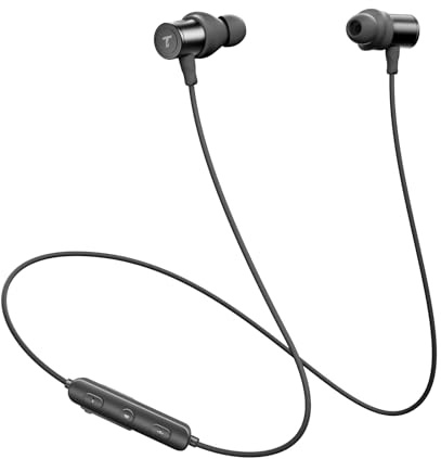 truefree HD-100 In Ear Kopfhörer, Magnetische Nackenbügel Sportkopfhörer