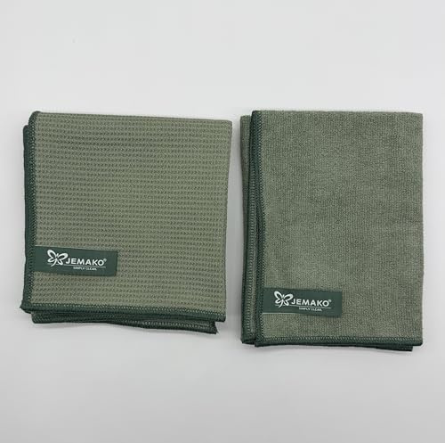 Jemako Profituch Plus S + Trockentuch M - Olive Green -