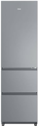 Haier 3D 55 Series 3 HTR3518ENMXK 185cm 60/40 Total No Frost Fridge Freezer - Stainless Steel Effect - E Rated