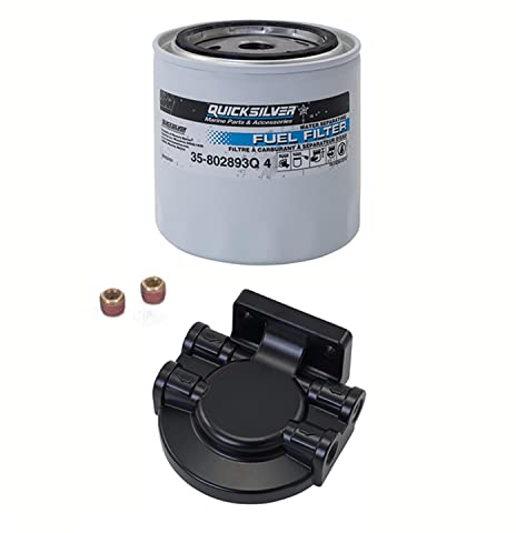 Quicksilver 802893Q4 Wasserabscheidender Kraftstofffilter – Mercury und Mariner Außenbordmotoren und MerCruiser Z-Antrieb- und Innenbordmotoren