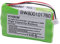 vhbw 1x Akku kompatibel mit TipTel DECT 500 schnurlos Festnetz Telefon (600 mAh, 3,6 V, NiMH)