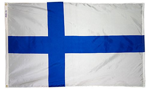 Annin Flagmakers 192614 Internationale Flagge, 90 x 150 cm, blau/weiß