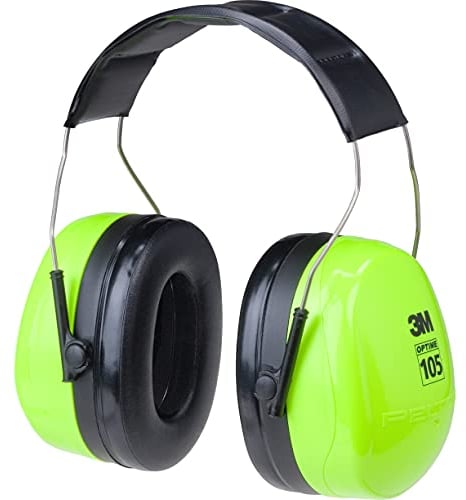 3M PELTOR Optime 105 Over-the-Head Earmuff Hearing Conservation H10A HV
