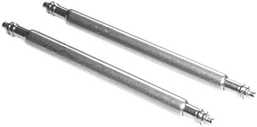 1PAAR 34mm QUALITÄTS FEDERSTEGE FÜR UHRENARMBÄNDER - 1,5mm DURCHMESSER