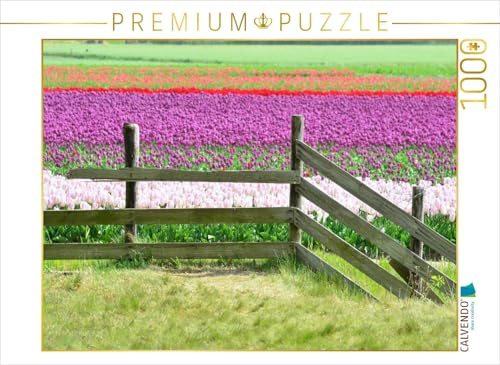 CALVENDO Puzzle Tulpenfelder | 1000 Teile Lege-Größe 64 x 48 cm Foto-Puzzle für glückliche Stunden