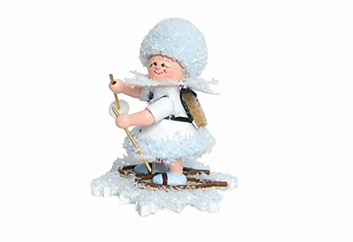 Drechslerei Kuhnert Schneeflöckchen Schneewanderer - 5 cm