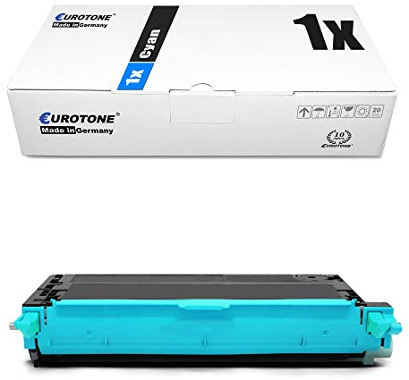 Eurotone 1x Müller Printware Toner für Dell 3110 3115 cn ersetzt 593-10171 PF029 Blau Cyan