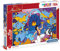 Clementoni 27283 Supercolor Aladdin – Puzzle 104 Teile ab 6 Jahren, buntes Kinderpuzzle mit besonderer Leuchtkraft & Farbintensität, Geschicklichkeitsspiel für Kinder