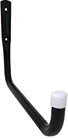 Shepherd Hardware 8091E Heavy Duty Steel Garage Storage/XL Utility Hooks, 4 Pack, Black