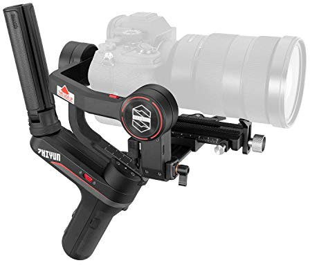 ZHIYUN WEEBILL-S Official 3-Axis Gimbal Stabilizer for DSLR Cameras, Mirrorless Cameras with Lens Combos (Weebill s)