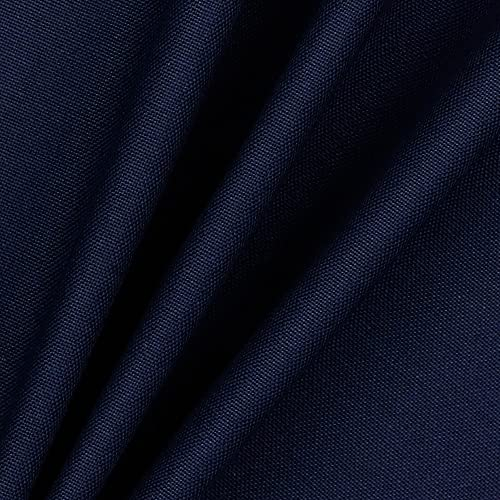 babrause® Canvas Taschenstoff uni NAVY BLAU viele Farben - ab 0,5 Meter